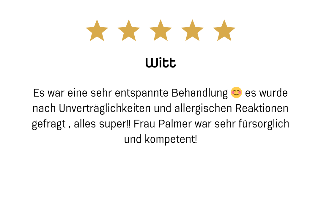 Google Bewertung von Witt