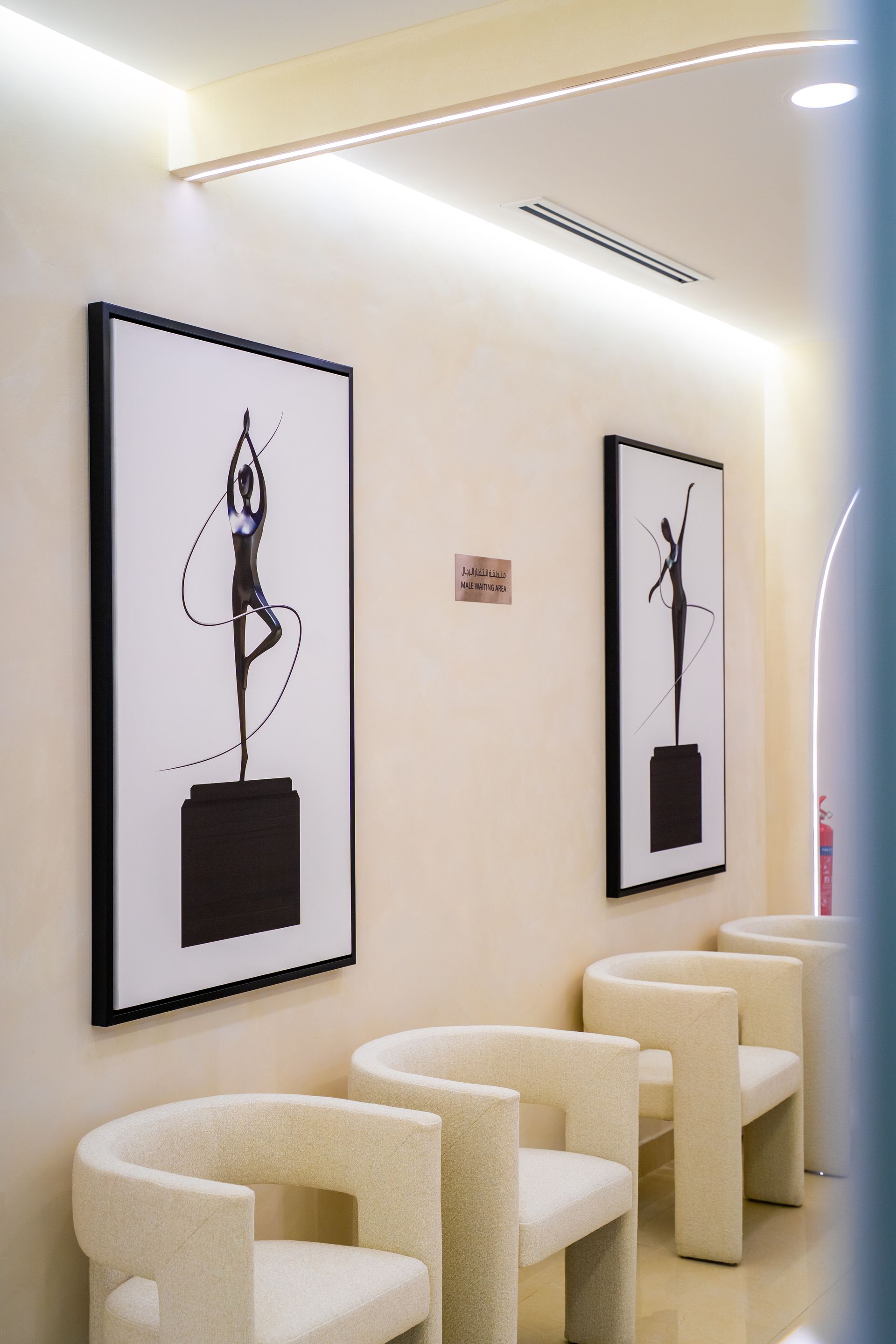 Orthoflex Orthopedic & Physiotherapy Centre healthcare interior designed by Levantine Healthcare, view 4