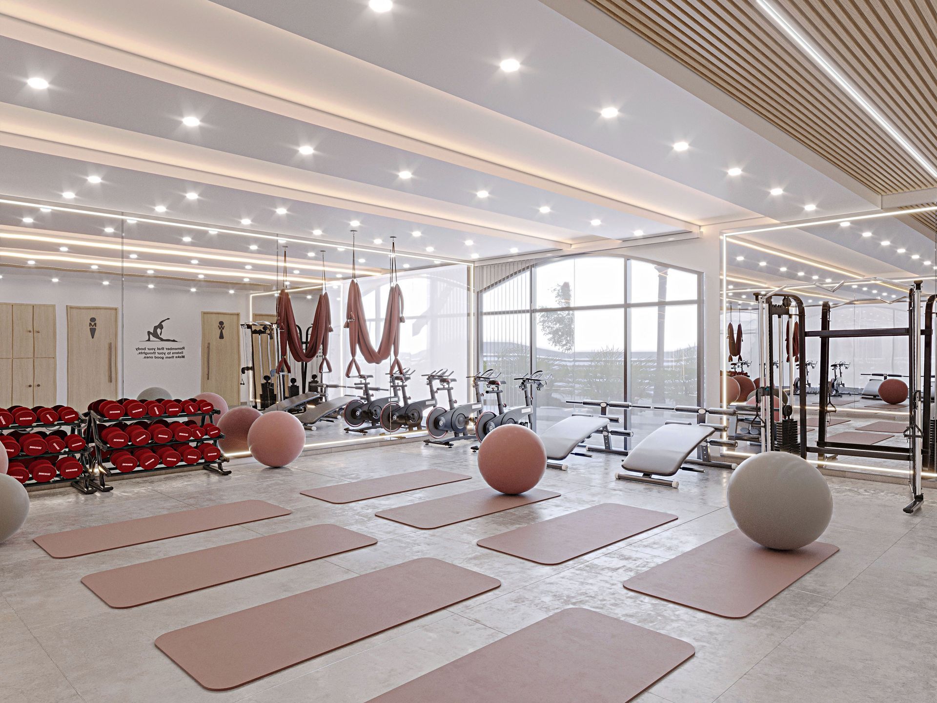 Dr. Choi's Clinic healthcare interior designed by Levantine Healthcare, view 2