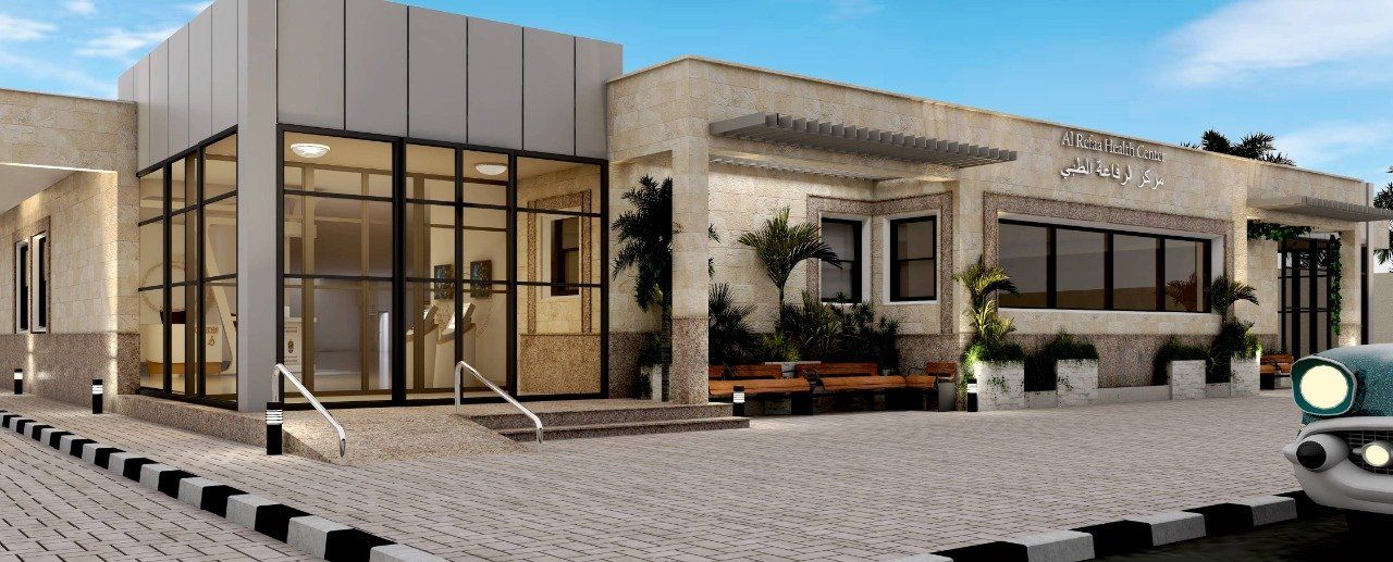 Al Refaa Medical Centre healthcare interior designed by Levantine Healthcare, view 6