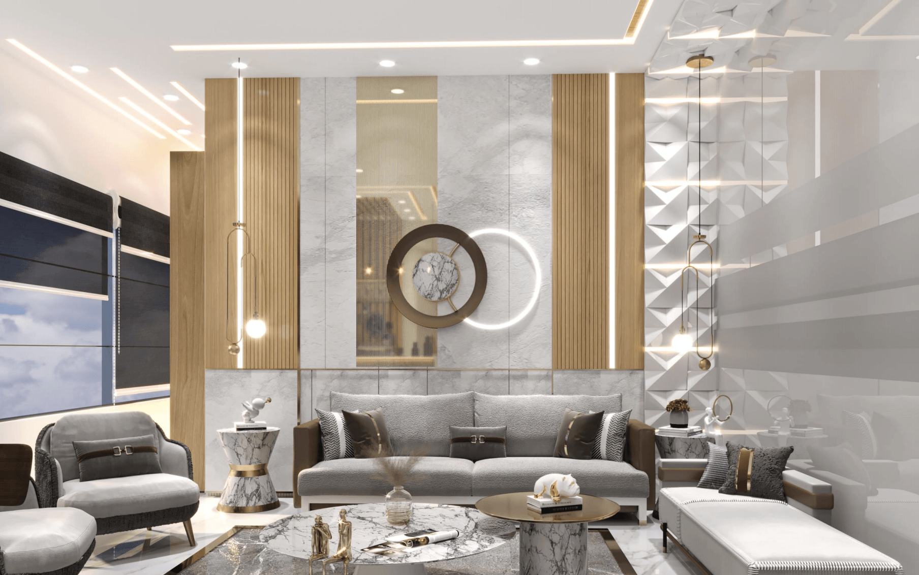 Al Refaa Medical Centre healthcare interior designed by Levantine Healthcare, view 2