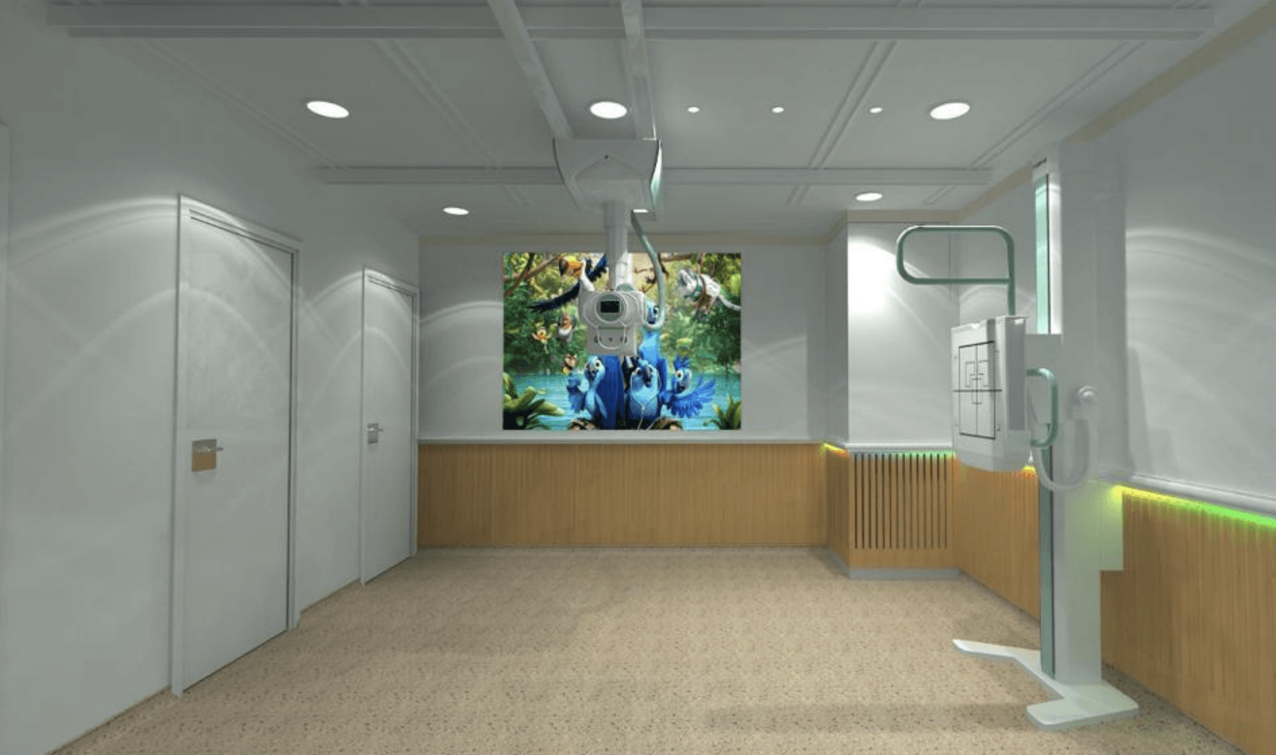 TAJ healthcare interior designed by Levantine Healthcare, view 4