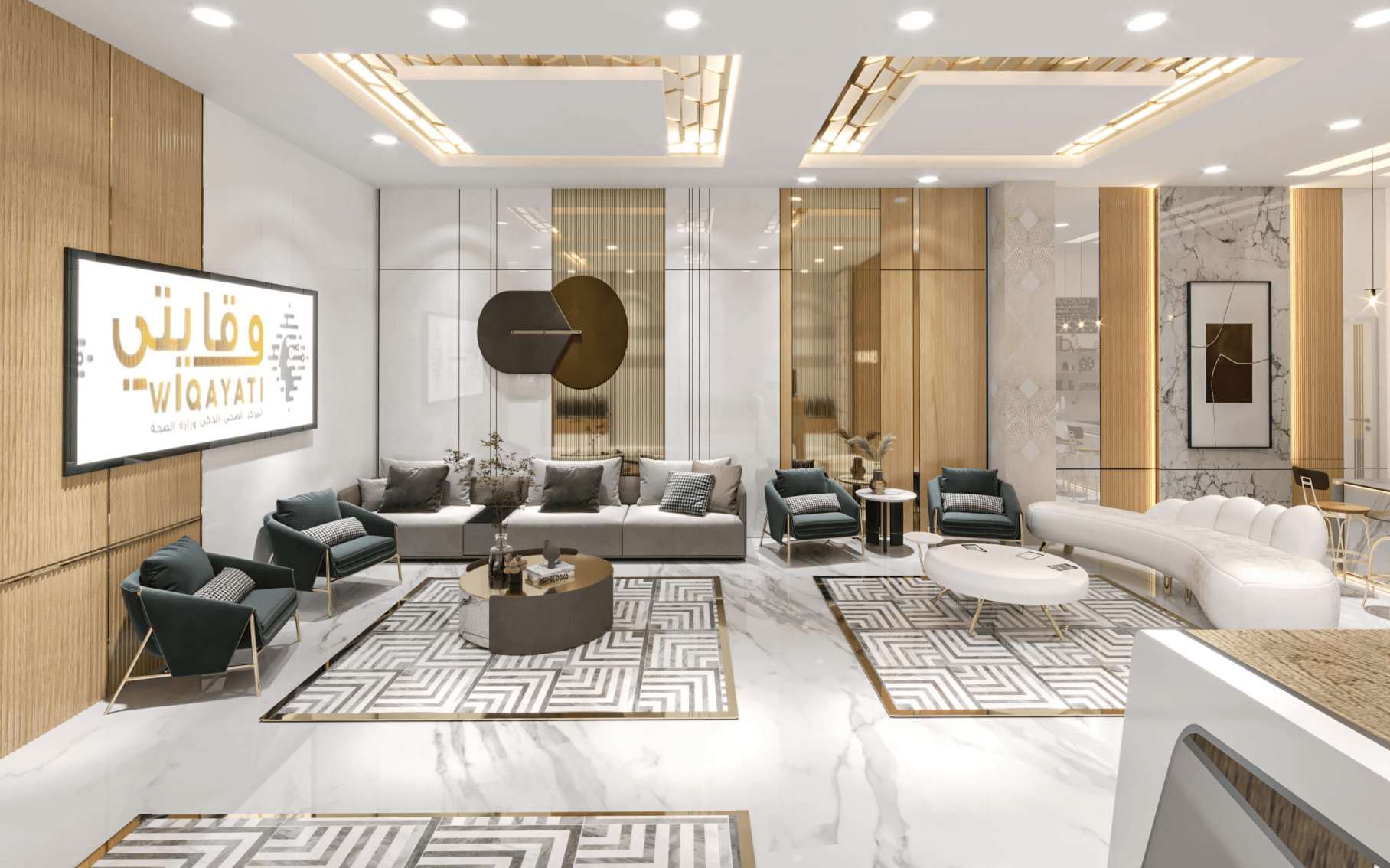 Rawaj interior project by Levantine, view 3