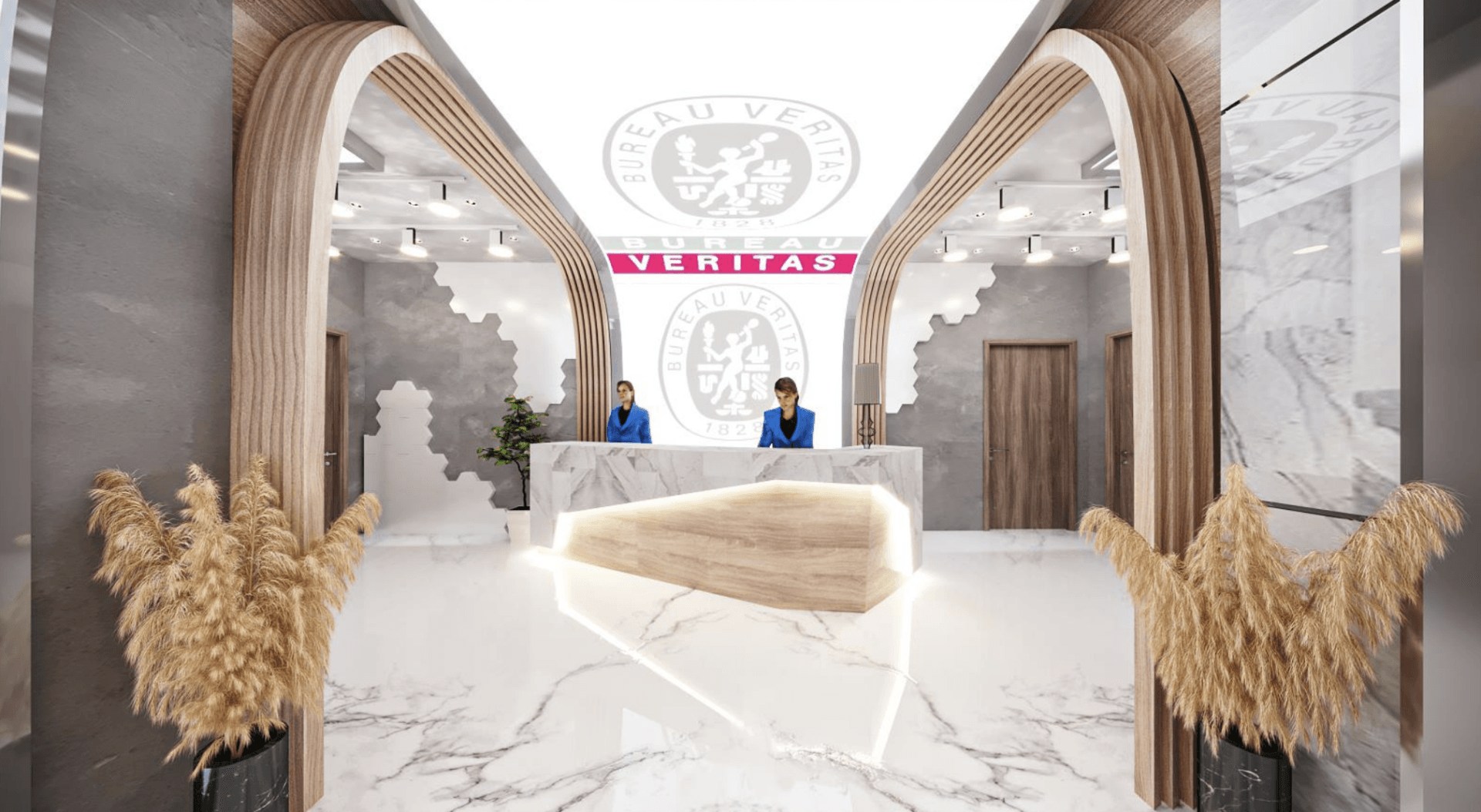 Bureau Veritas interior project by Levantine, view 4