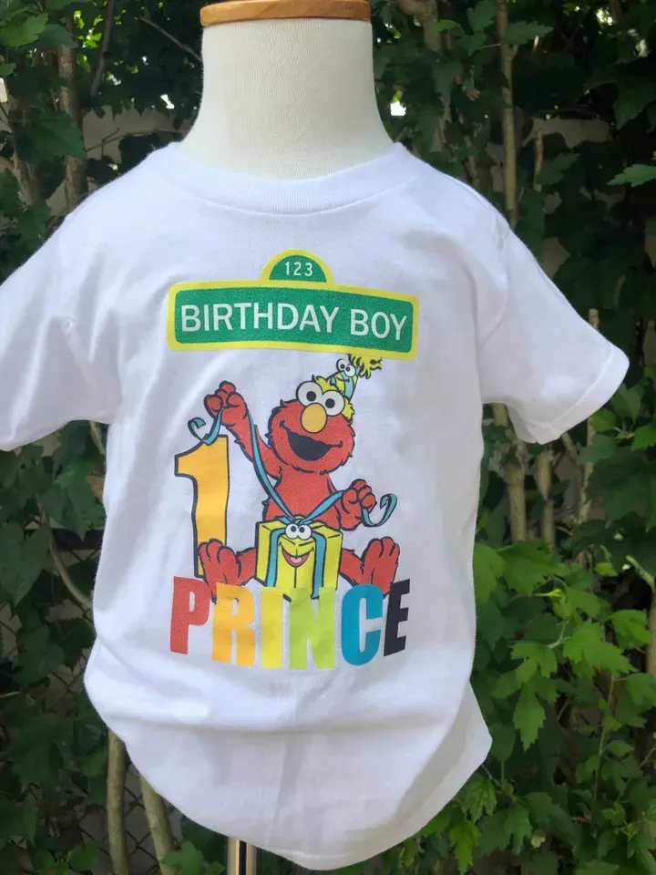 White t-shirt with a
