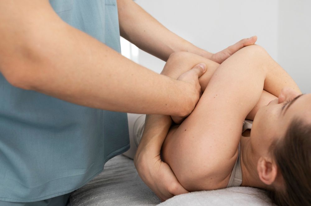 An LMT learning to do painless deep tissue massage for continuing education