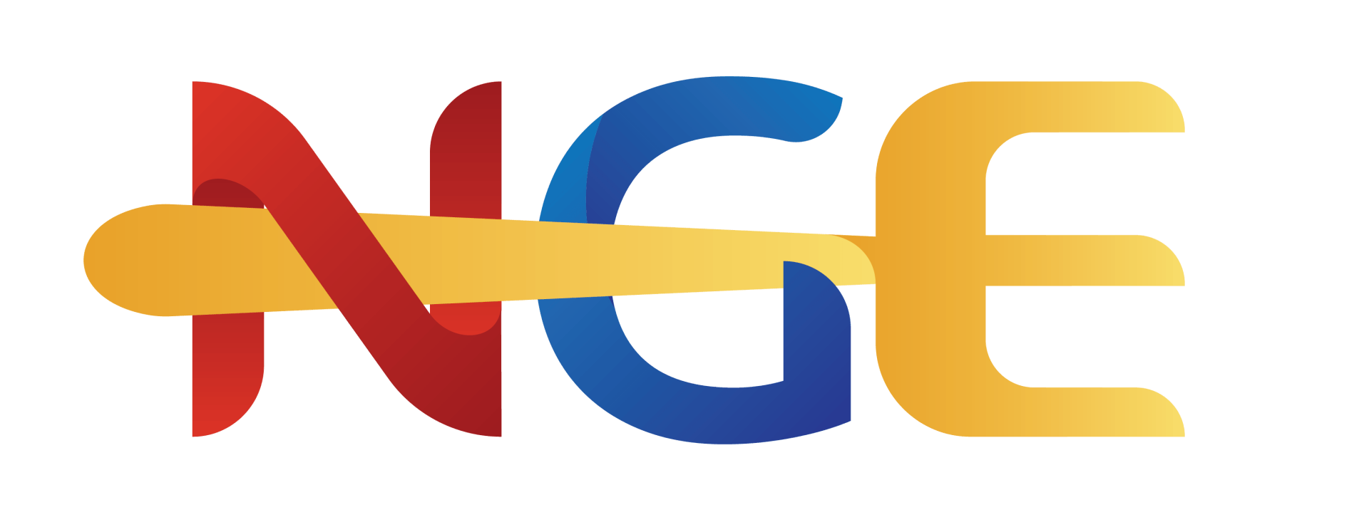 NGE full color logo with fork