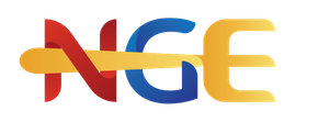 NGE full color logo with fork