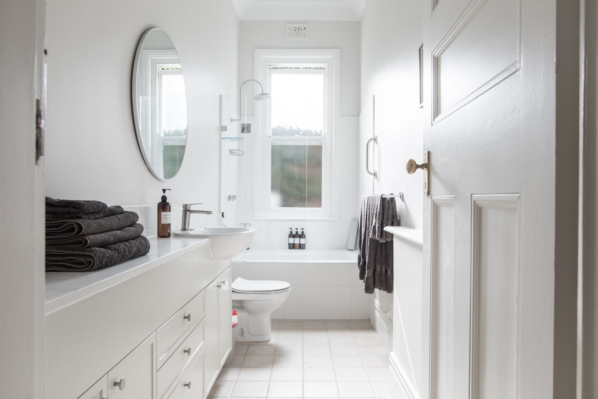 bathroom remodel being done by best handyman in Michigan