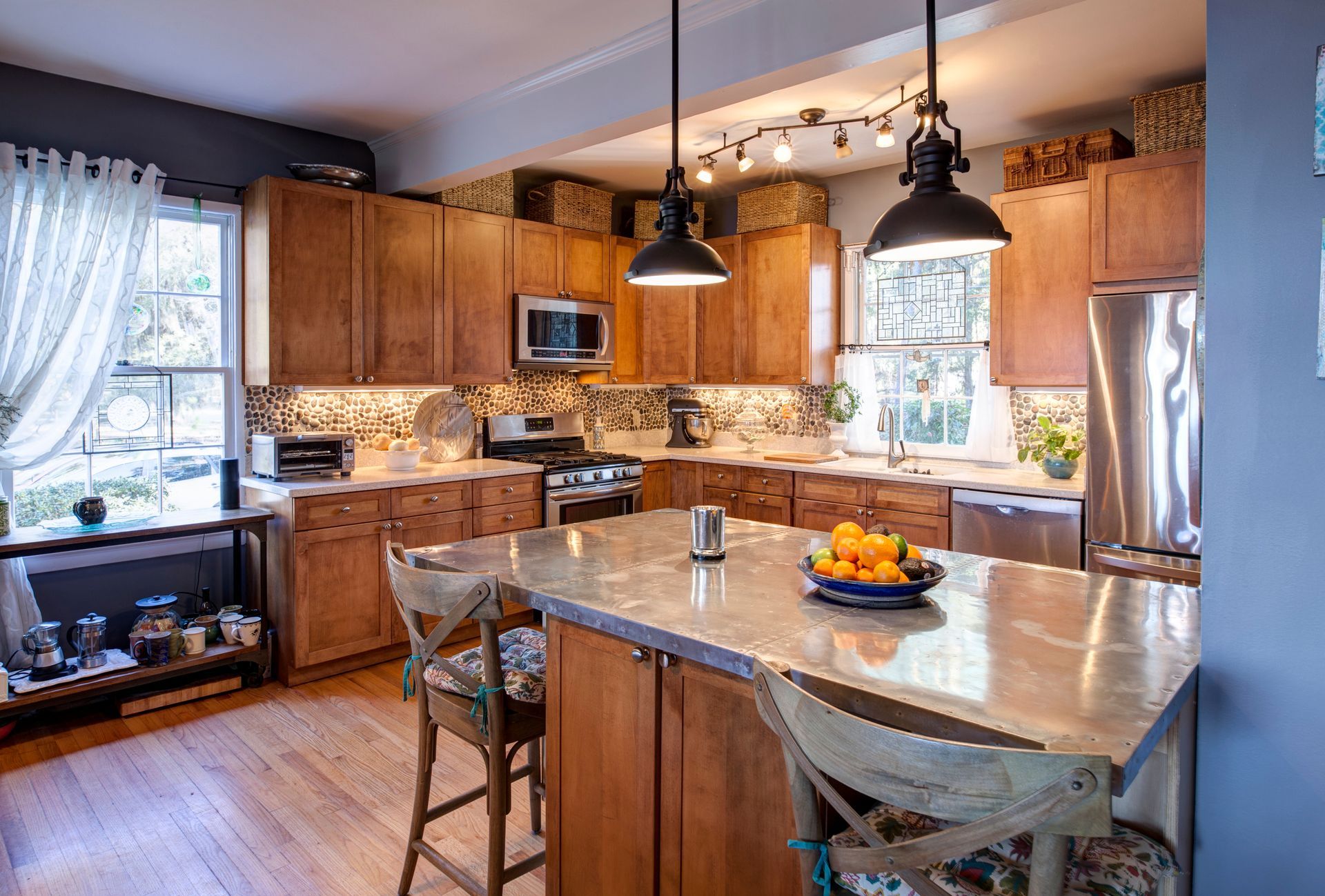 kitchen being remodeled by handyman