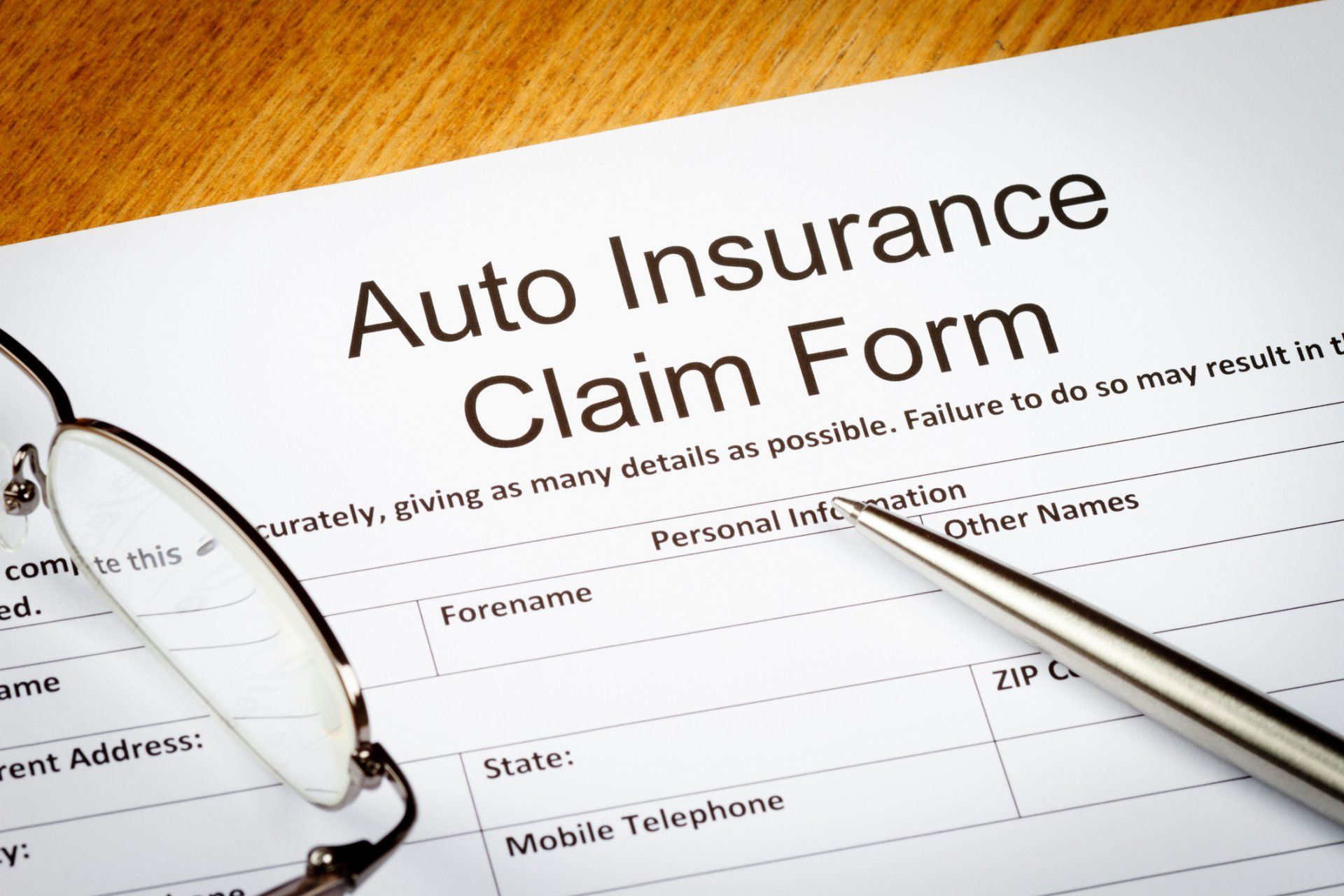 Auto Insurance Claim Form | Fairhope, AL | Eastern Shore Insurance Agency Inc.