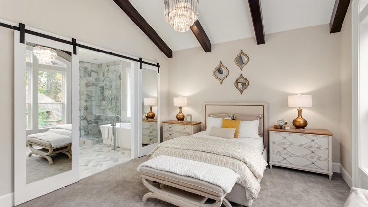 Bedroom With Sliding Door — Myrtle Beach, SC — Superior Doors and Gates Service
