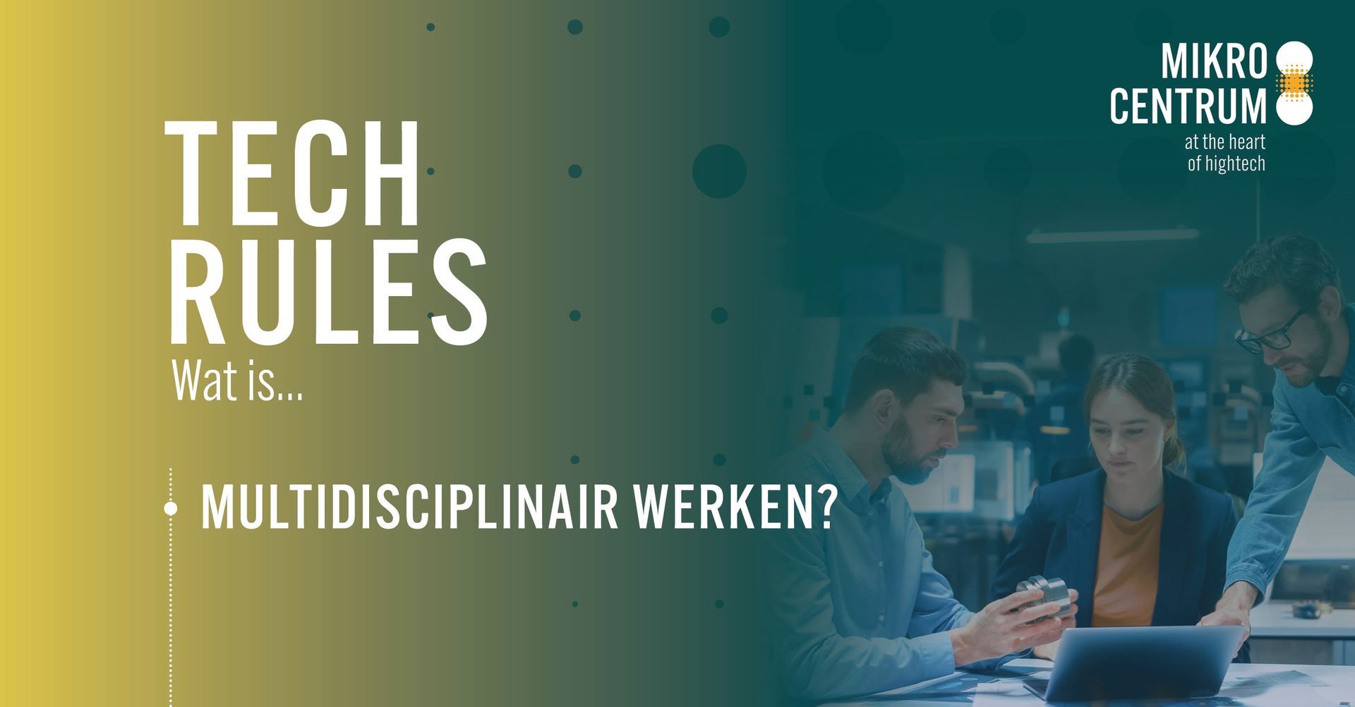 Multidisciplinair werken: deze docenten vertellen waarom