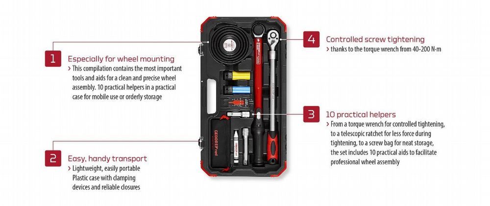 Wielmontage set R68903011