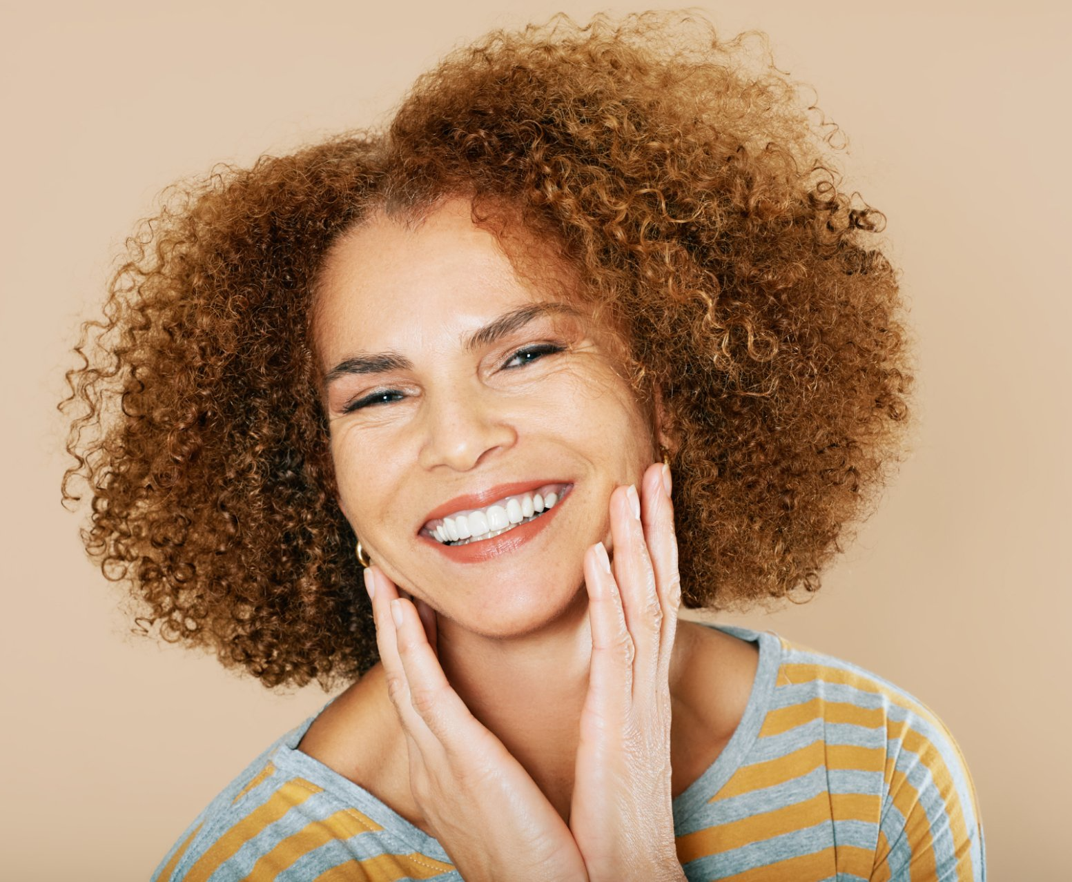 smiling african american woman