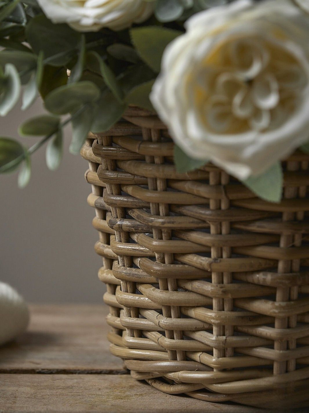 Costa Rattan mand - H25 x D38 cm AVAILABLE END SEPT '26
