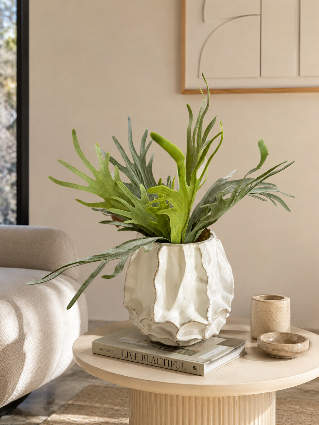Hertshoorn steker 50 cm