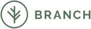 A branch logo with an arrow pointing down in a circle.