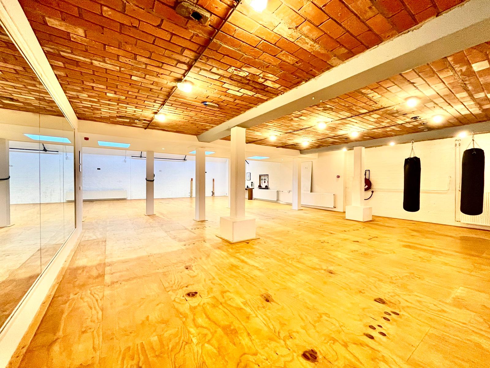 Dojo vanuit een hoek