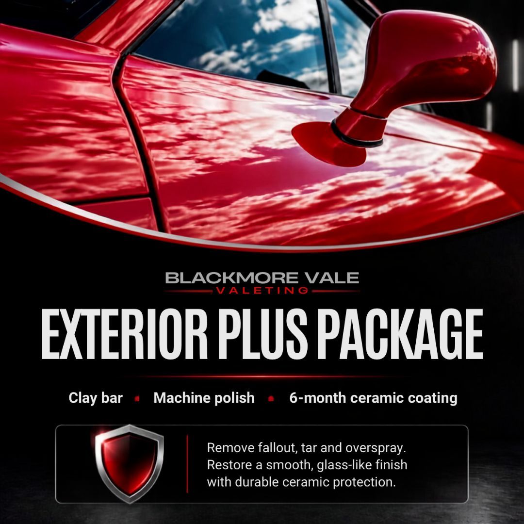 Exterior Plus Package Detailing, Machine Polish, Clay Bar, Ceramic Coating, Gillingham & Shaftesbury, Blackmore Vale Valeting, Mobile Valeting, North Dorset