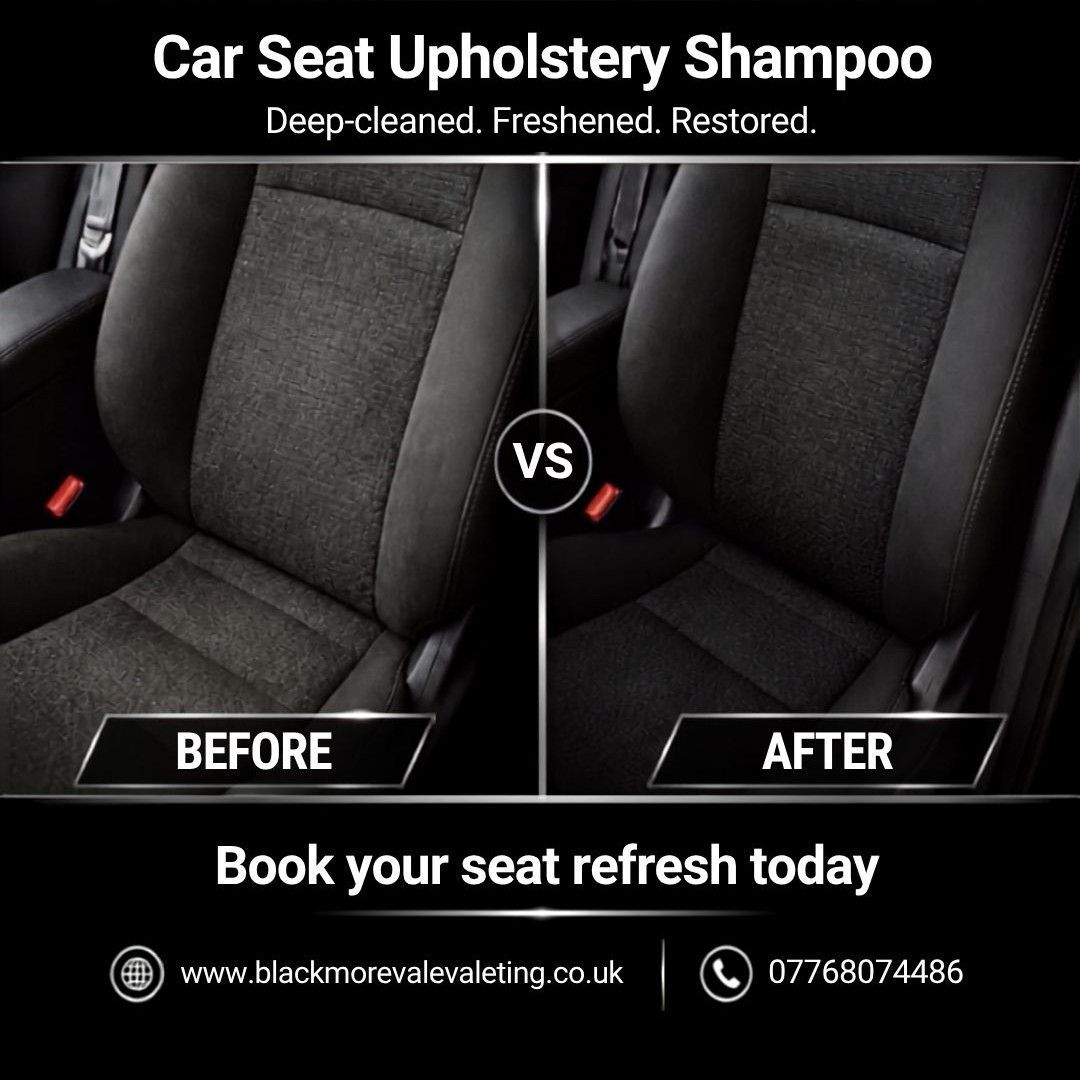 Upholstery Shampoo Car Upholstery Shampoo, Interior Valet, Gillingham & Shaftesbury, Blackmore Vale Valeting, Mobile Valeting, North Dorset