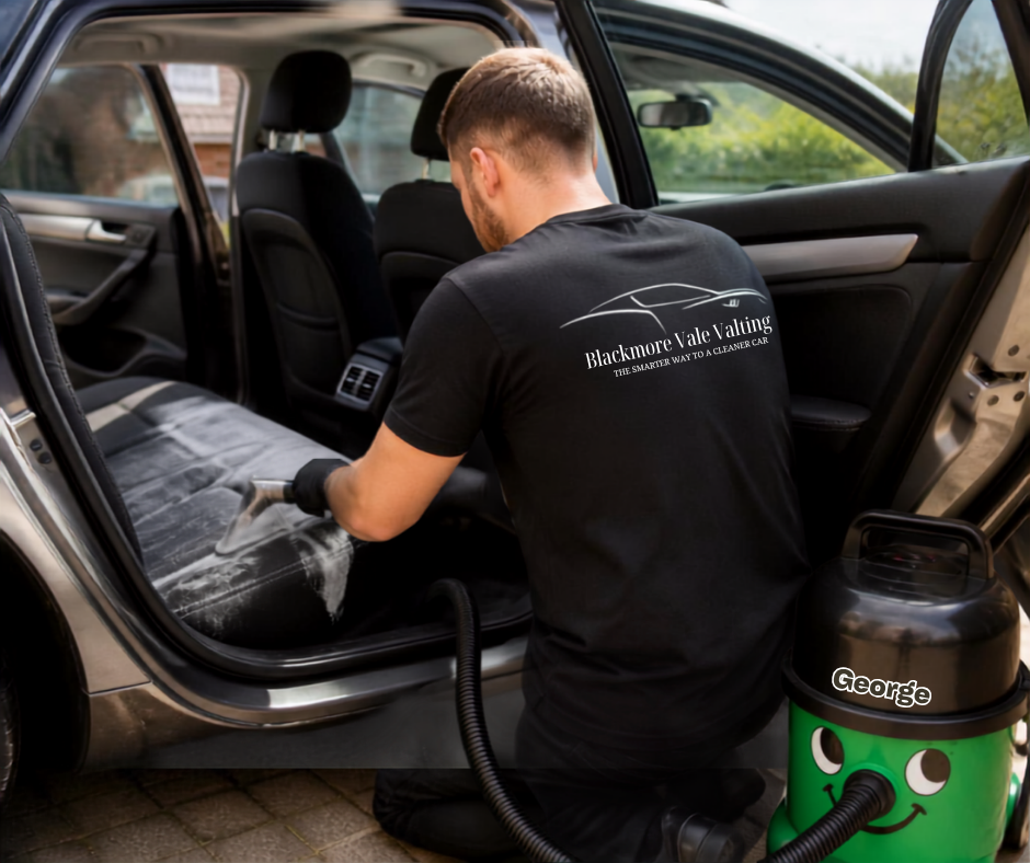 Blackmore Vale Valeting. Mobile valeting and detailing for the Gillingham and Shaftesbury Area. Interior Valet