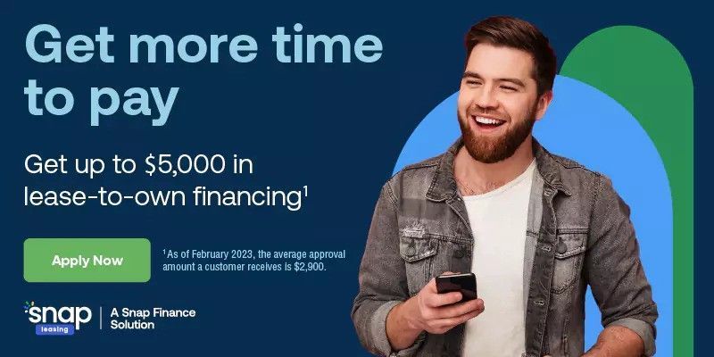 Snap Financing Banner| Integrated Automotive