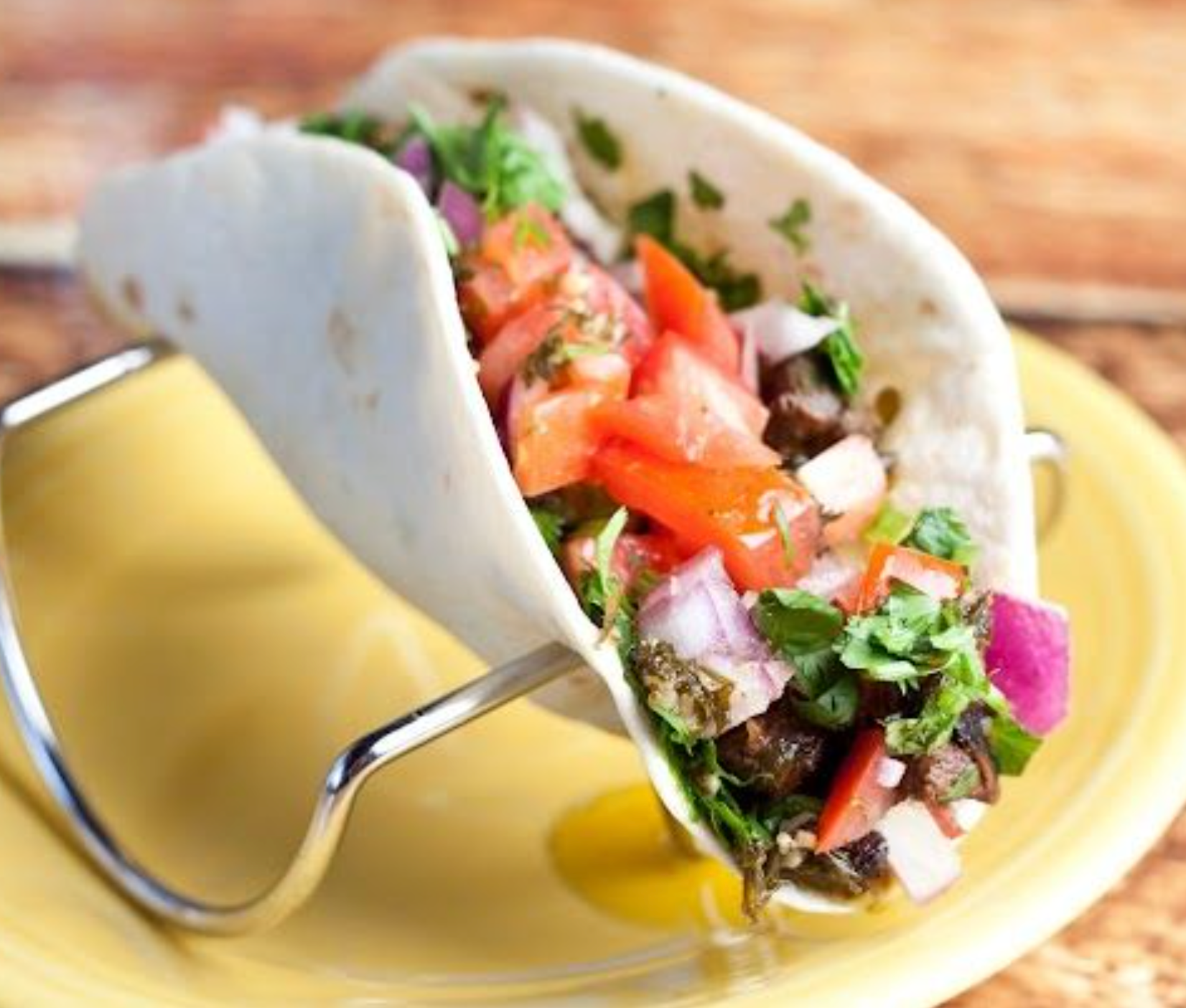 greek taco at twisted taco