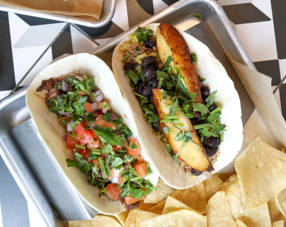 Fresh tacos at Ga State University
