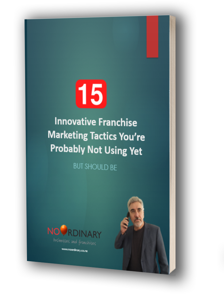 Free ebook 15 Innovative Franchisee Maerketing Tactics 