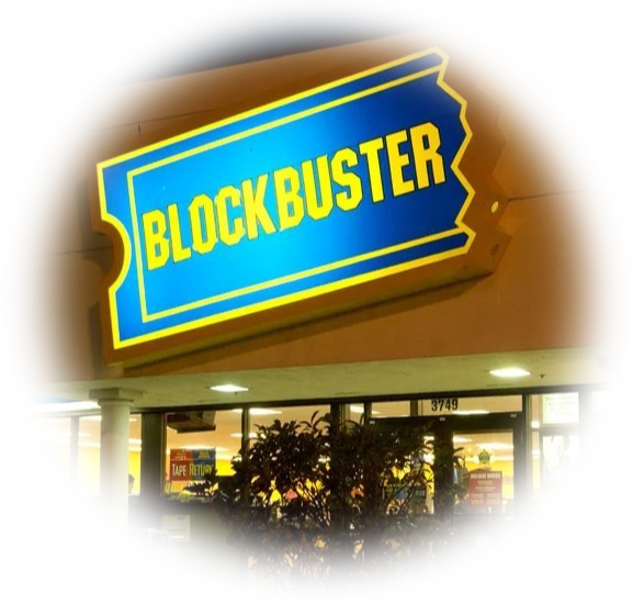 Famous franchise failures Blockbuster