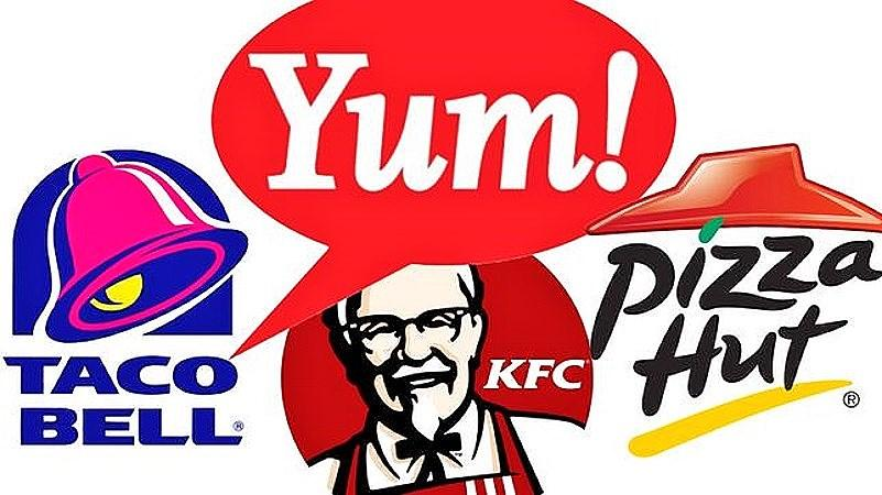 Yum! Brands owns multiple franchise brands, including KFC, Pizza Hut and Taco Bell