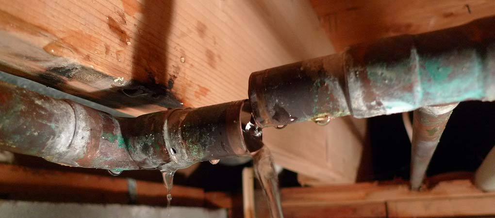 Ted & Bros Plumbing | pipe with a sticker that says 811 on it