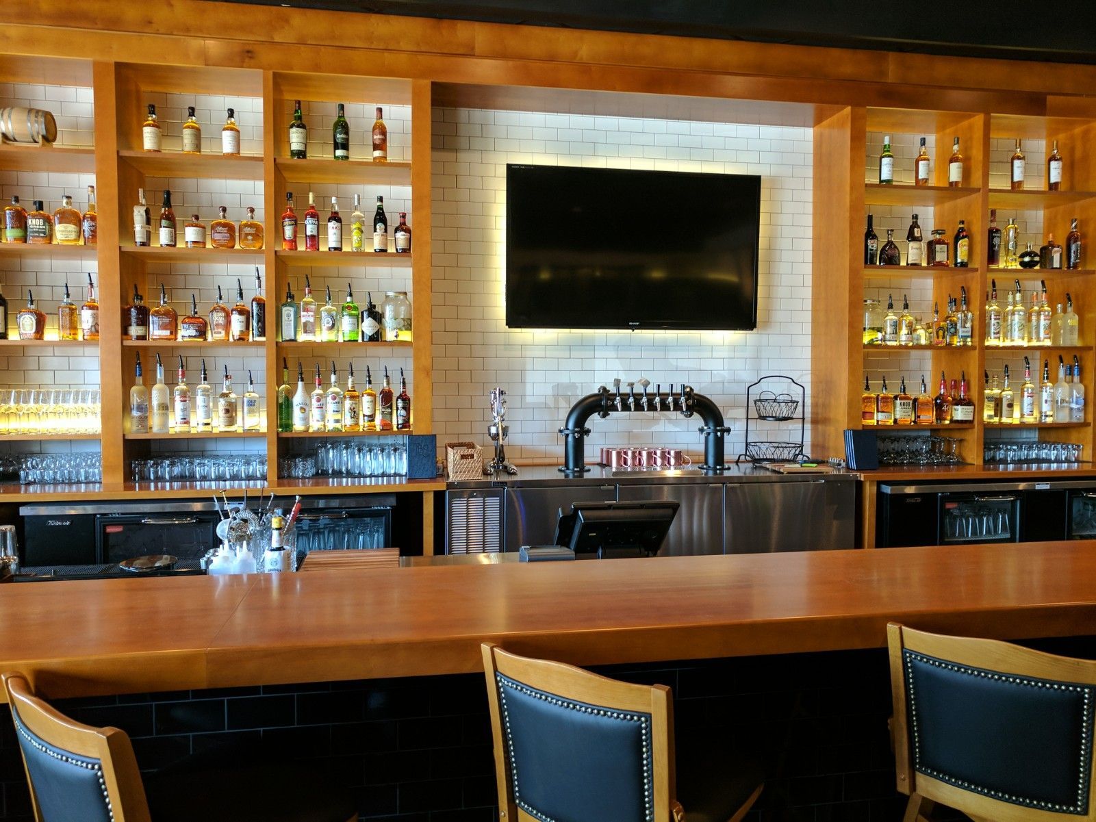 Hard Maple Bar Top - Southside Woodshop