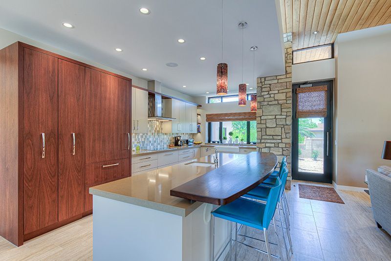 Walnut Flat Grain Countertop - Southside Woodshop