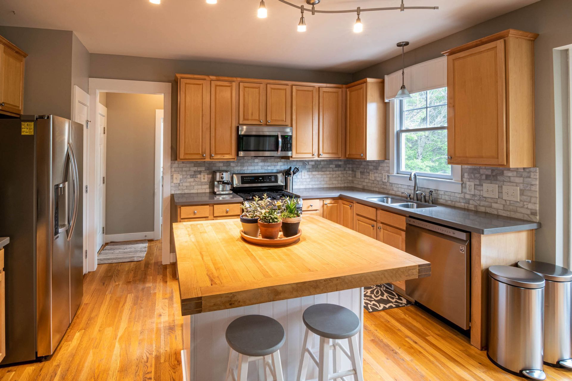 Walnut Kitchen Island Countertop