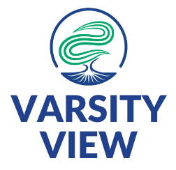 Varsity View Logo - header, go to homepage