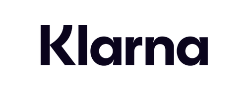 Klarna logo in dark blue on a white background.