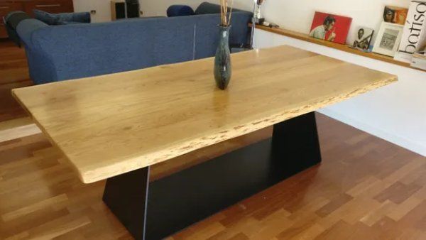 Tavolo legno e metallo