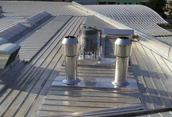 Comignoli in acciaio inox