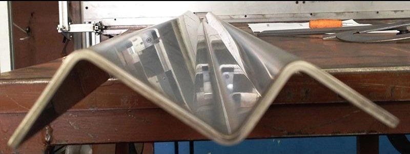 Particolare in acciaio inox