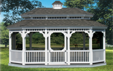 Gazebo — Burlington, NJ — The Shed Lot Gazebo — Burlington, NJ — The Shed Lot