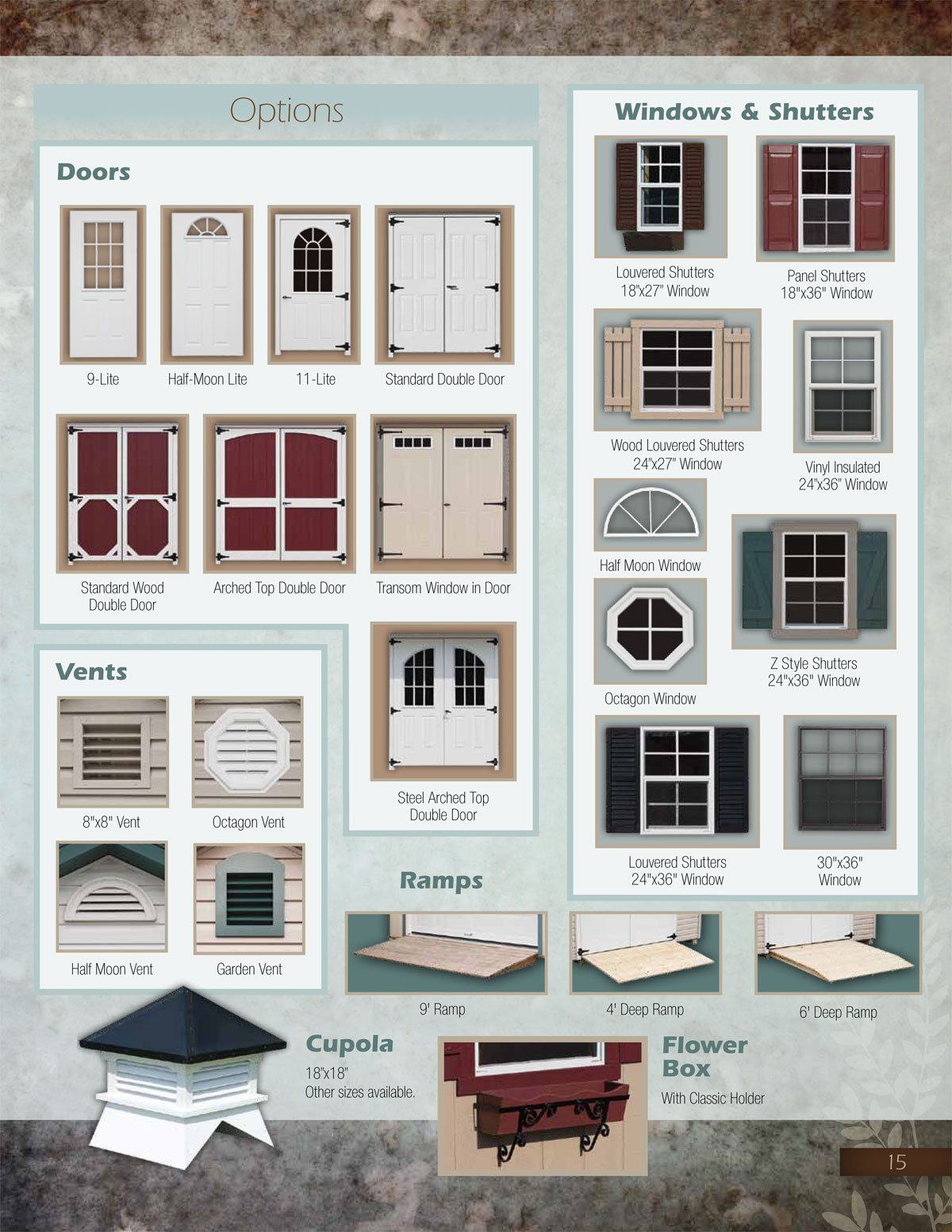 Custom Options for Garage — Burlington, NJ — The Shed Lot