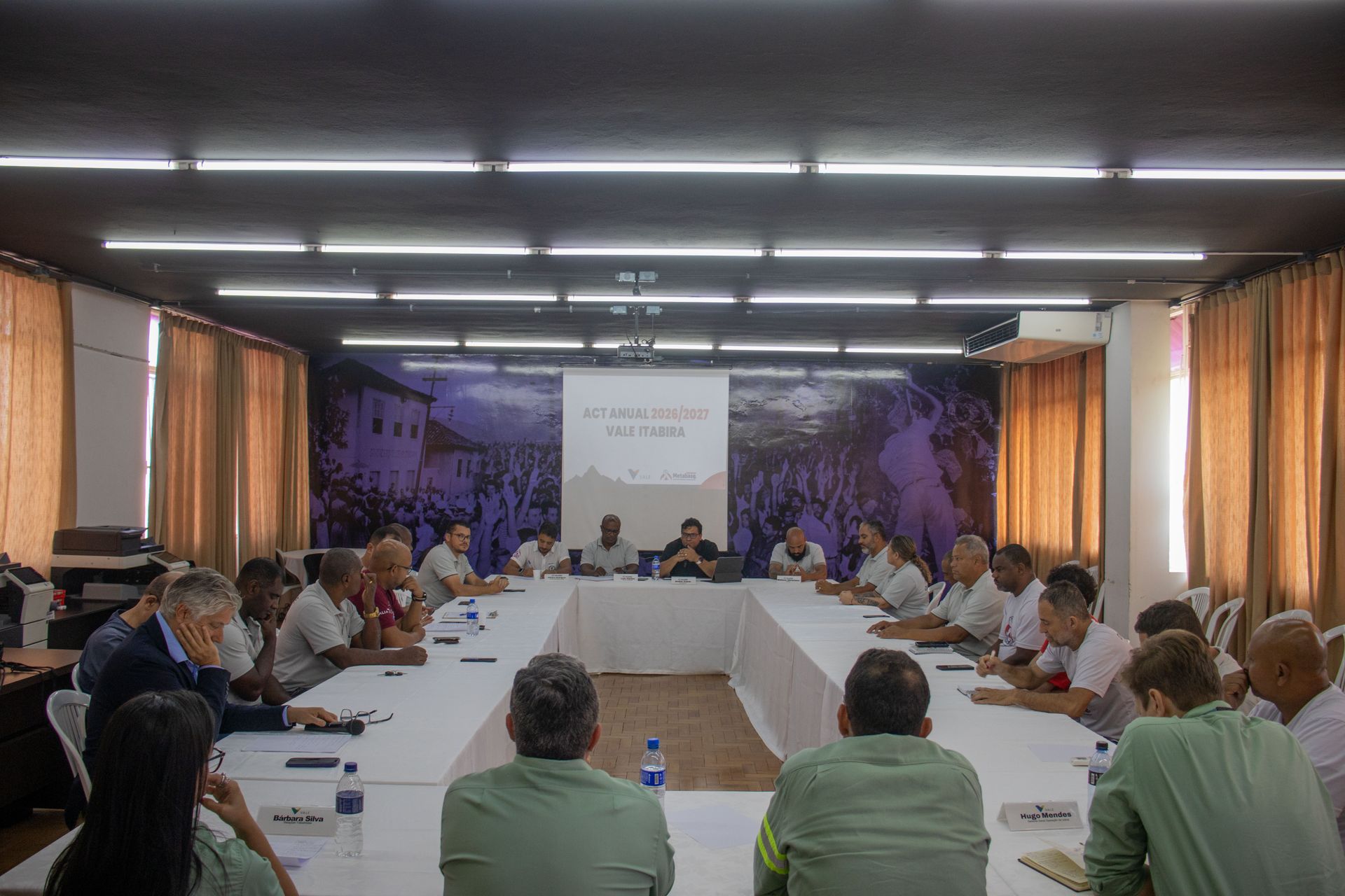 Sindicato inicia negociações do ACT 2026/2027 e da PLR 2027/2028 da Vale, com foco na valorização dos trabalhadores!