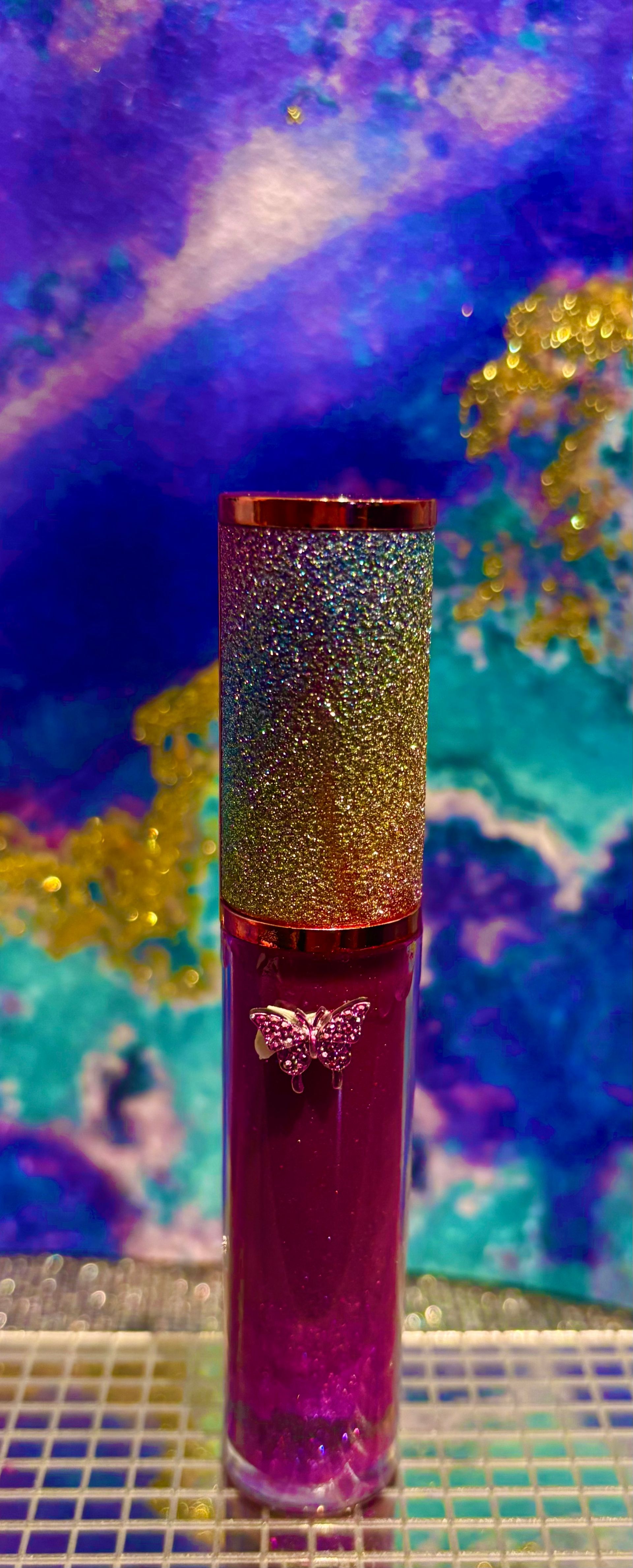 Grape Velvet Lip Gloss  Stain Extended Wear Vegan, Paraben Free, all Natural Ingredient Vitamin Enriched