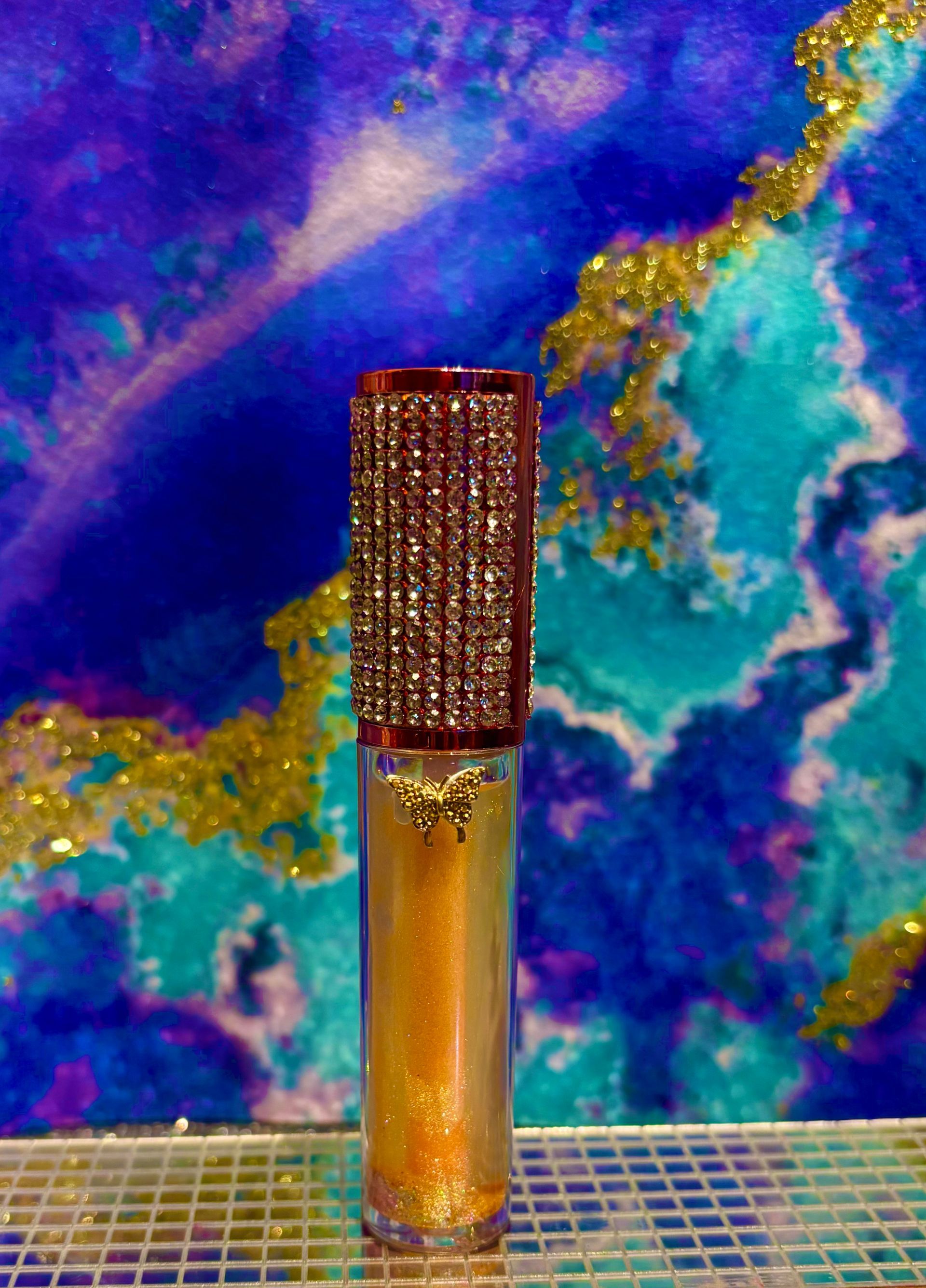 Sheer PineApple Lip Gloss  Vegan, Paraben Free, all Natural Ingredient Vitamin Enriched