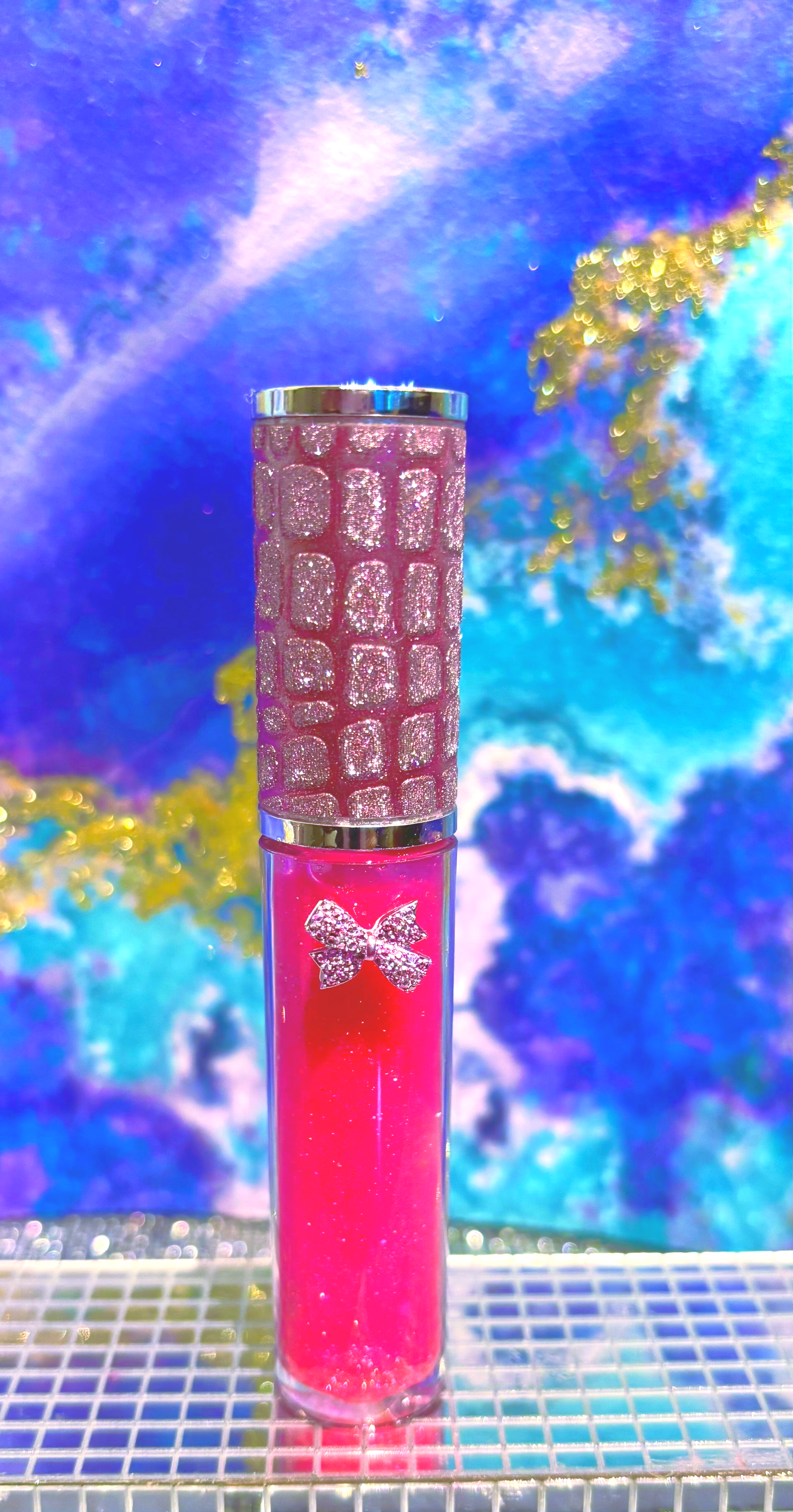 Sheer Pink Lip Gloss  Stain Extended Wear Vegan, Paraben Free, all Natural Ingredient Vitamin Enriched