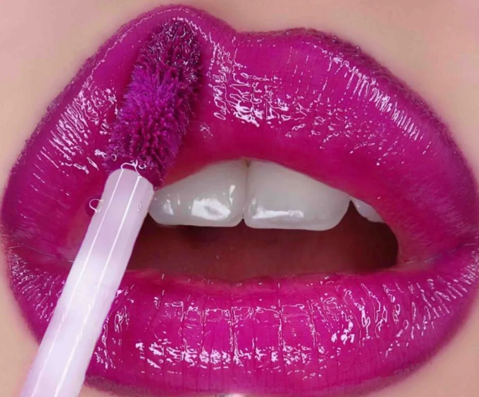 Grape Velvet Lip Gloss  Stain Extended Wear Vegan, Paraben Free, all Natural Ingredient Vitamin Enriched