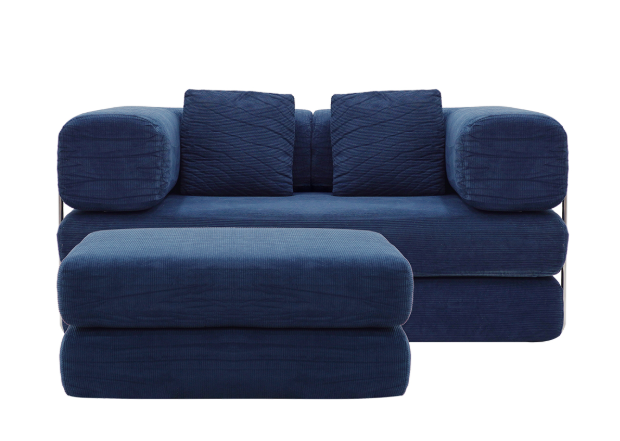 sofá cama bloom azul