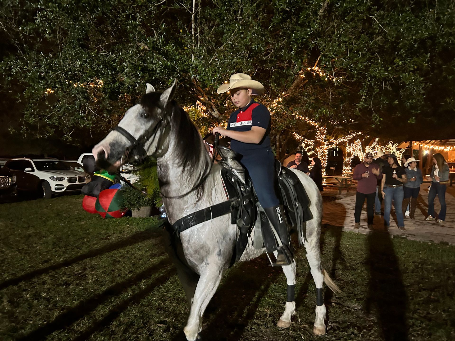 Kid Riding Horse
